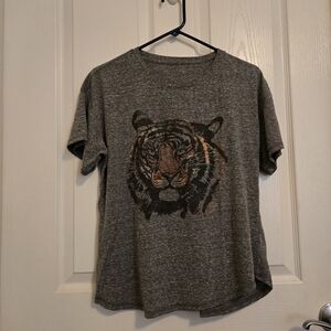 Chelsea & Theodore Gray Tiger Graphic Tee